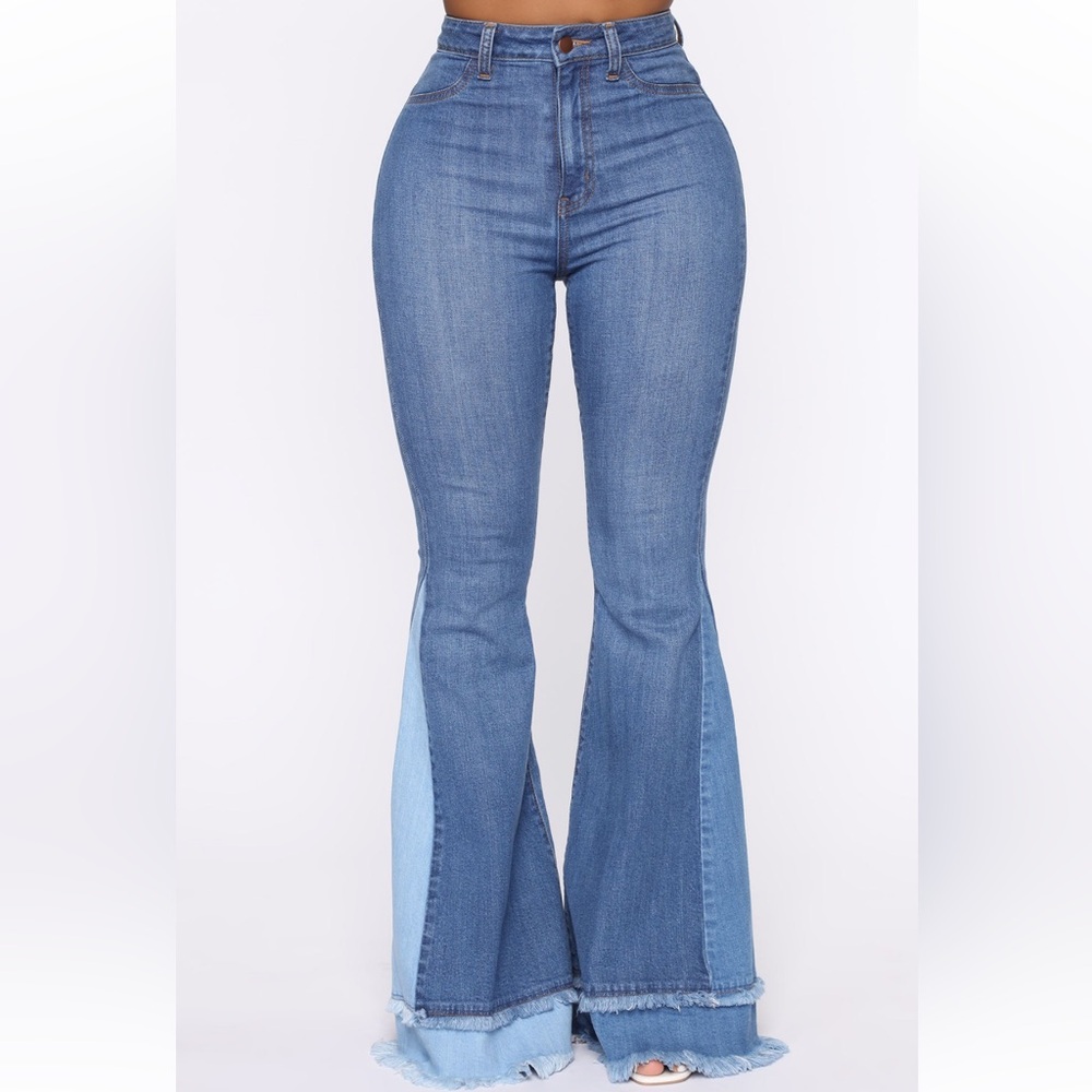 Fashion Nova Bell Bottom Jeans